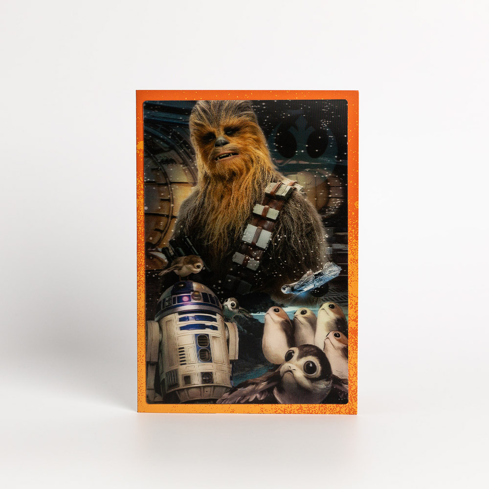 Star Wars Chewie Singing Card