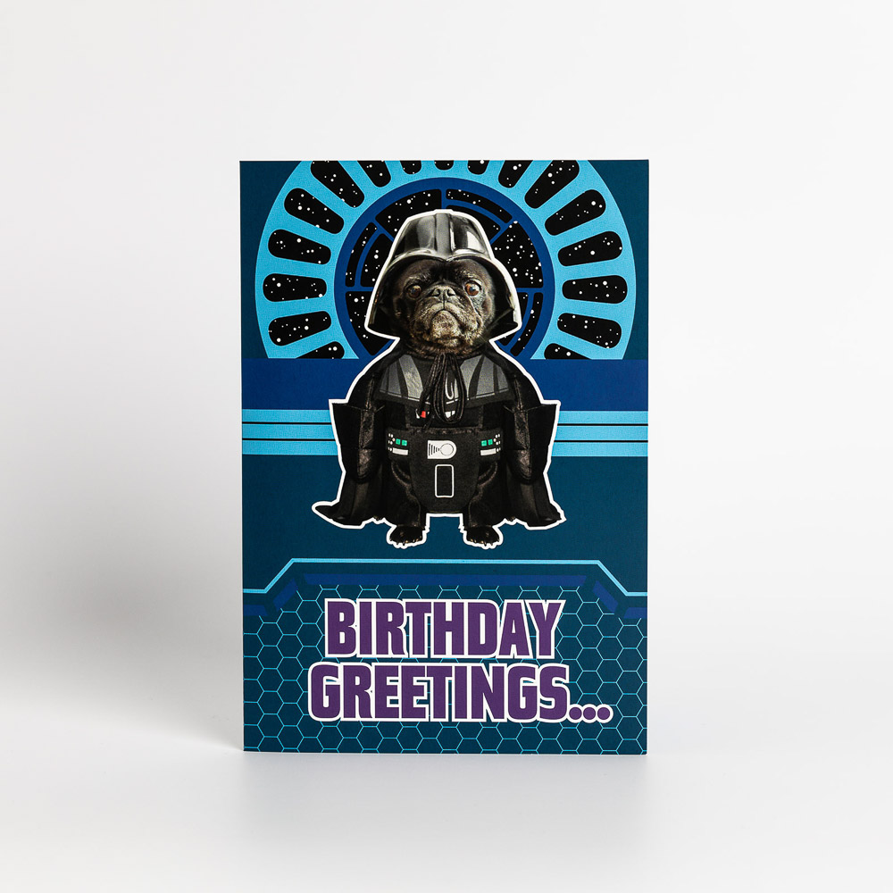 Star Wars Birthday Greetings Card