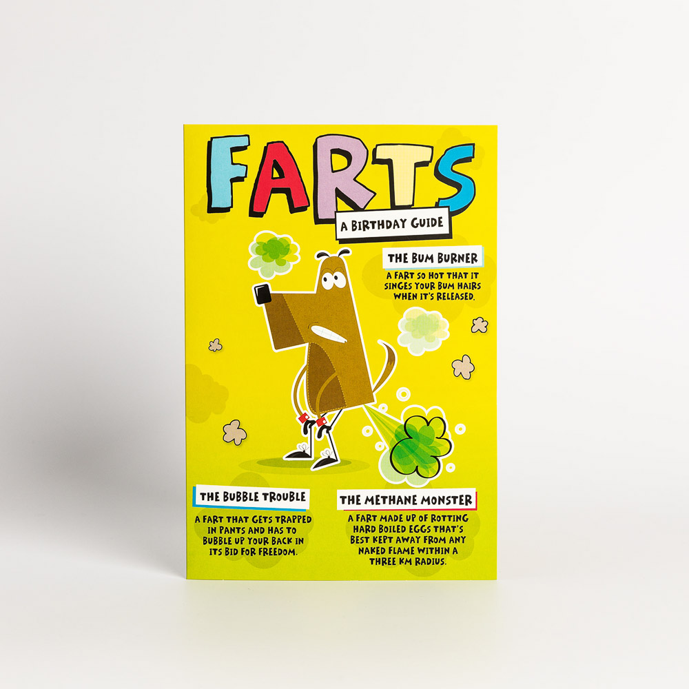 Farts Birthday Card