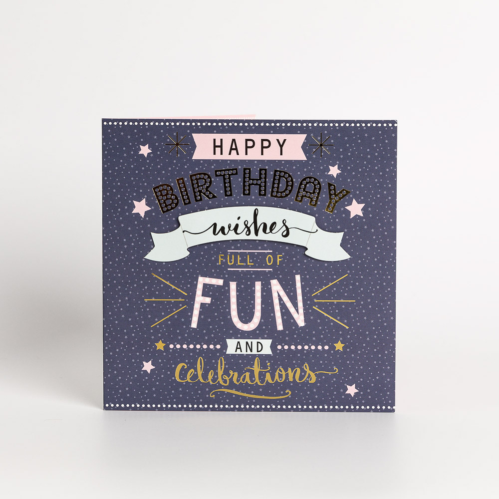 Fun and Celebrations Happy Birthday Card