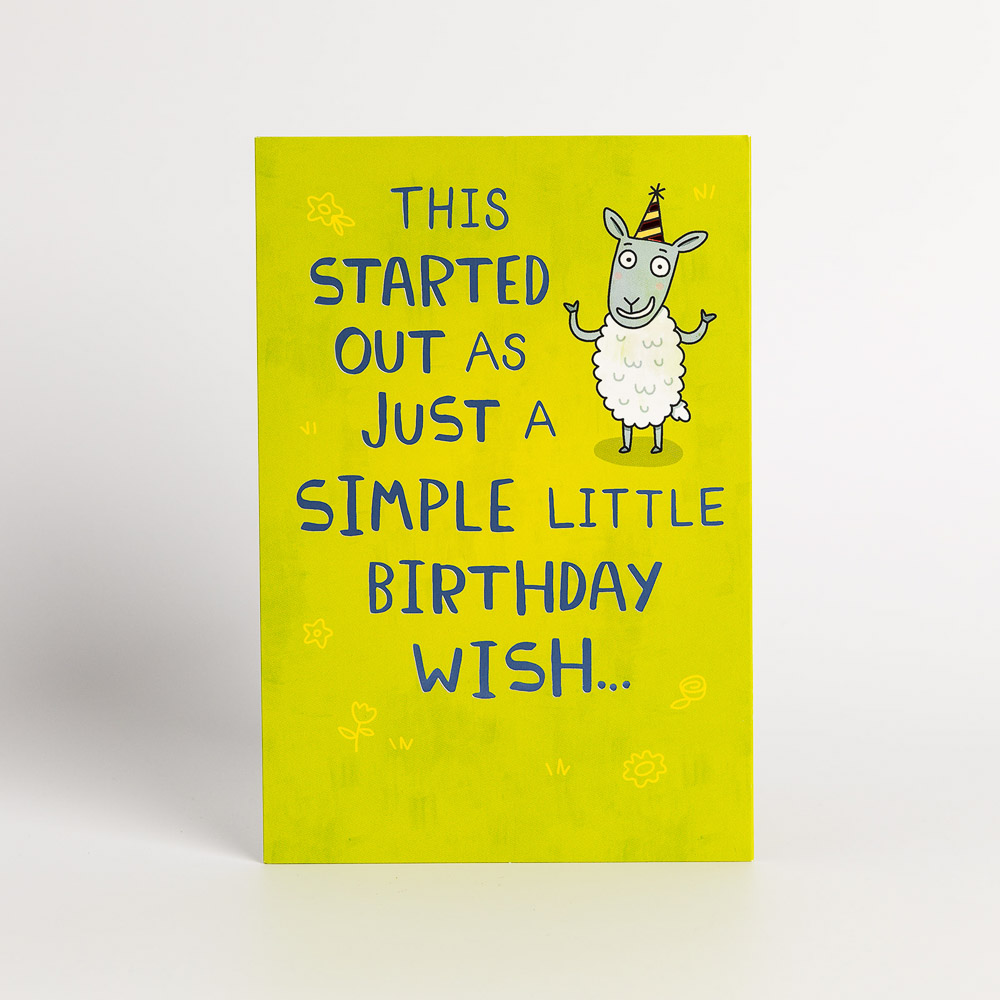 Birthday Wishes Card