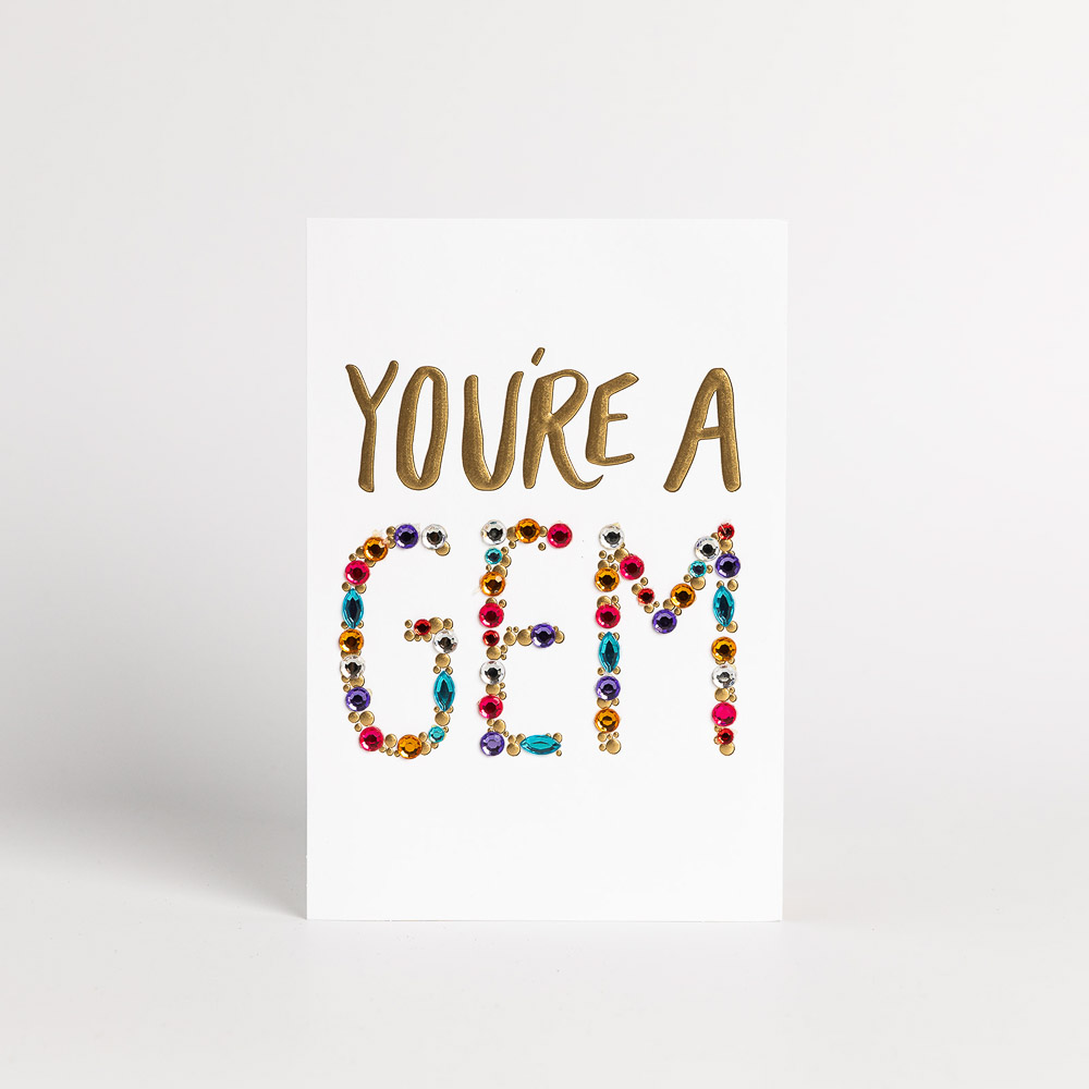 Your a Gem Birthday Card