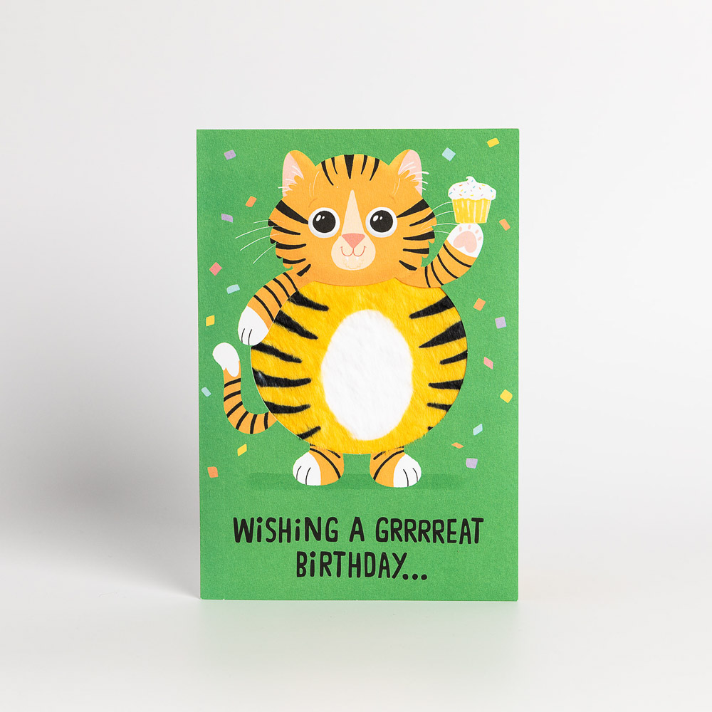 Wishing a Grrrreat Birthday Card