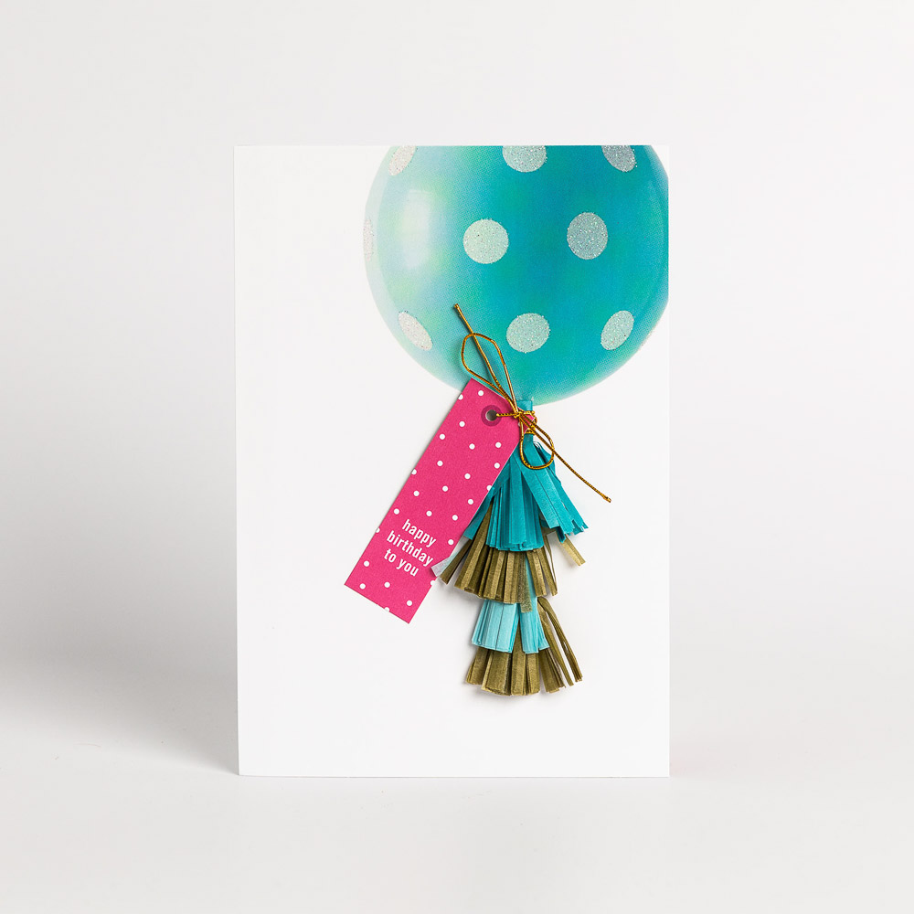 Polka Dot Happy Birthday Card